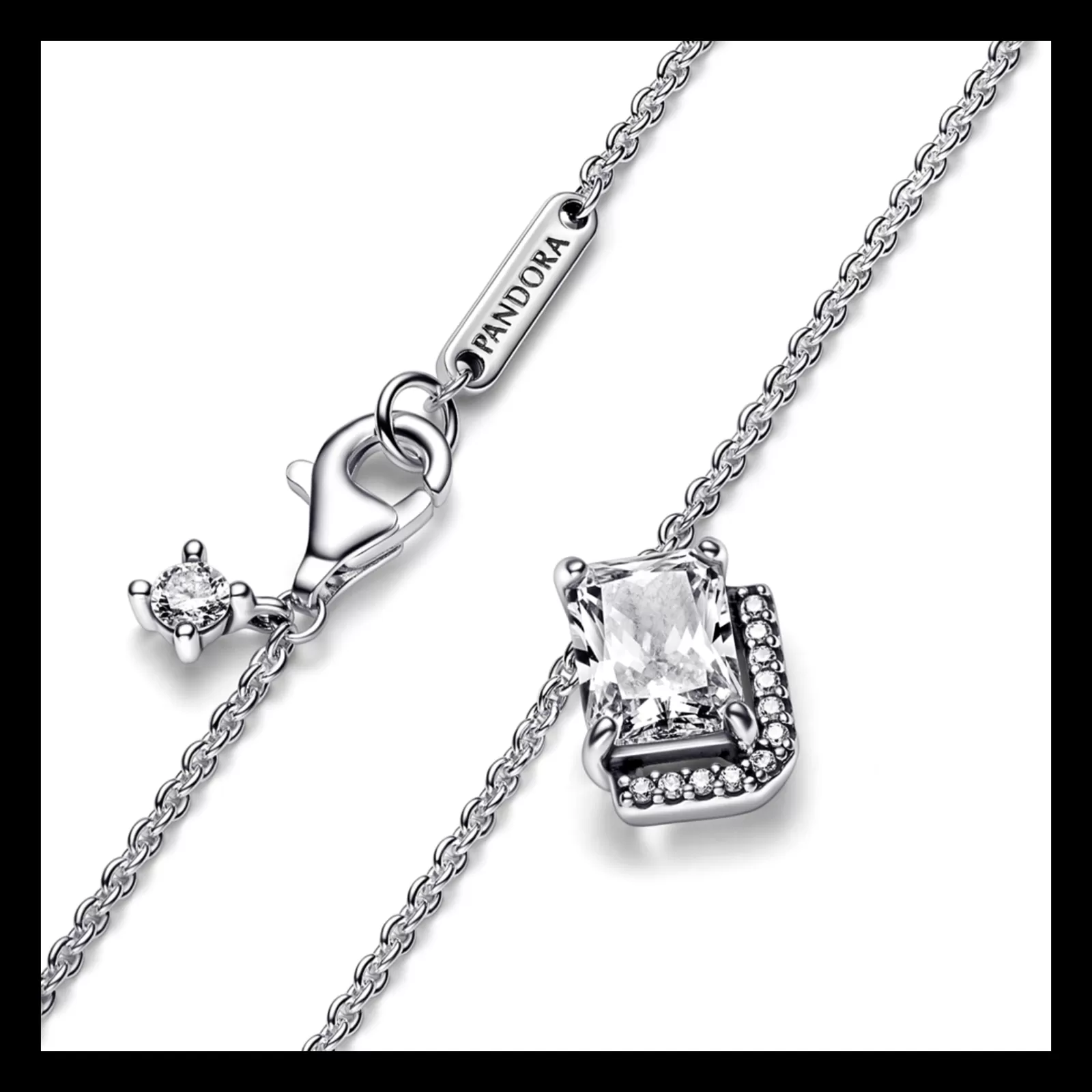 Colar Com Zirconia Cubica-Pandora Discount