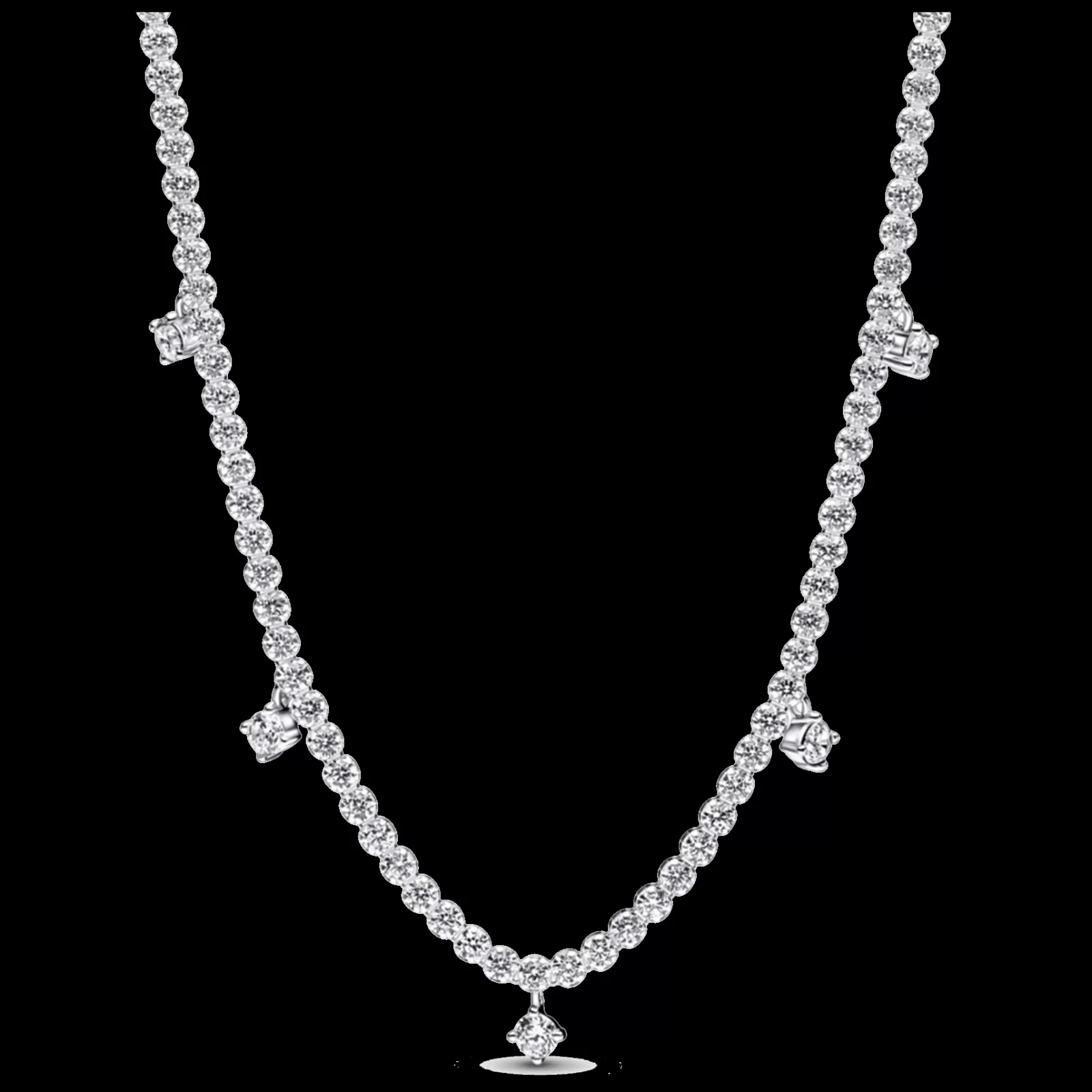 Colar Com Zirconias-Pandora New