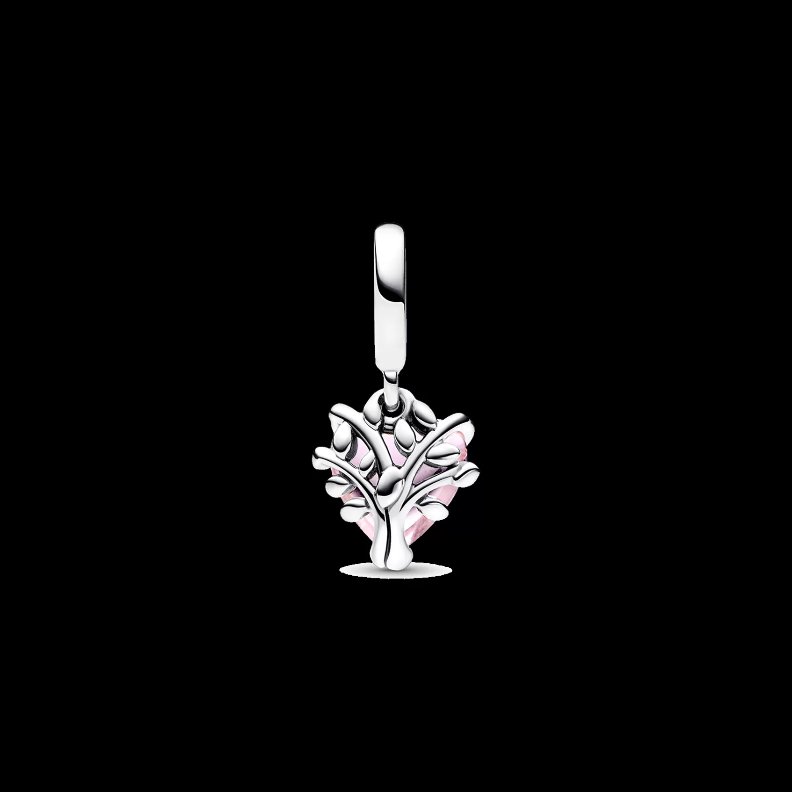 Conta Pendente Coracao E Arvore De Familia Cor-De-Rosa-Pandora Discount