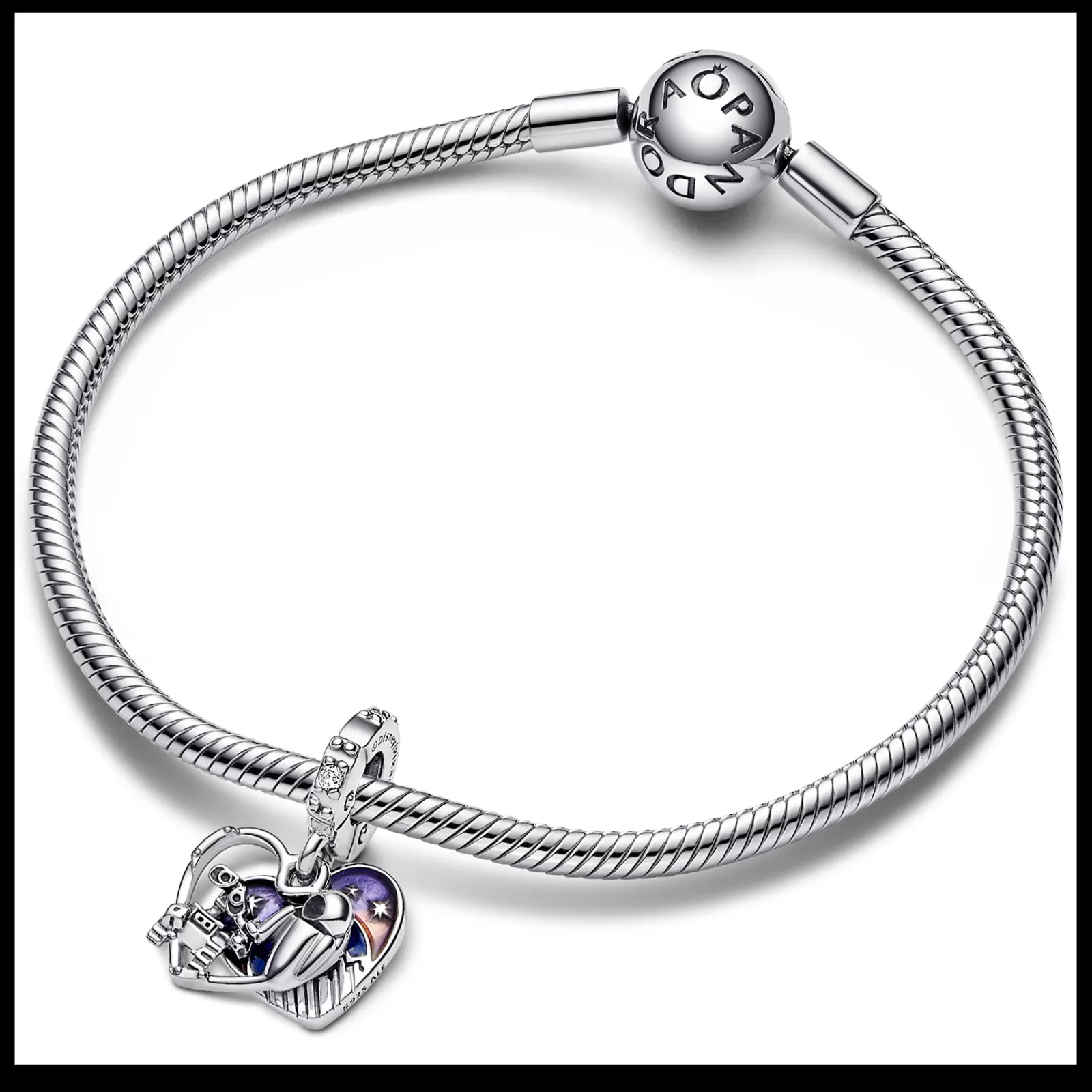 Conta Pendente Disney Coracao Wall-E & Eve-Pandora Cheap