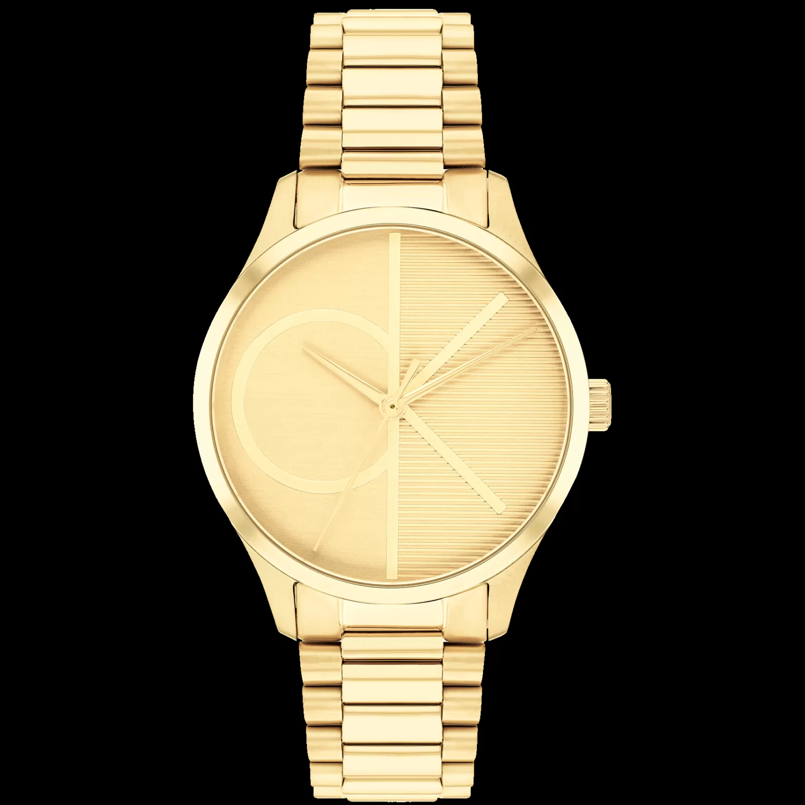 Dourado Em Aco-Calvin Klein Watches Hot