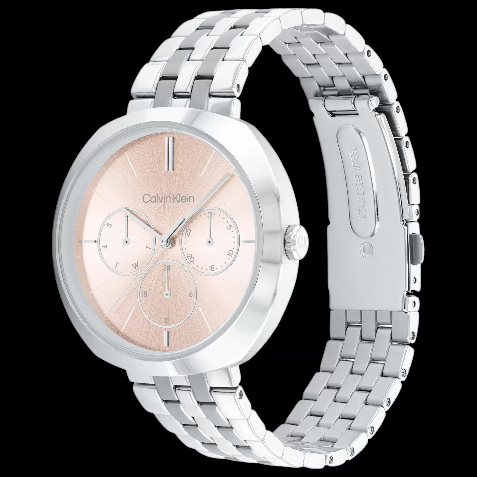 Dourado Rosa Em Aco-Calvin Klein Watches Online