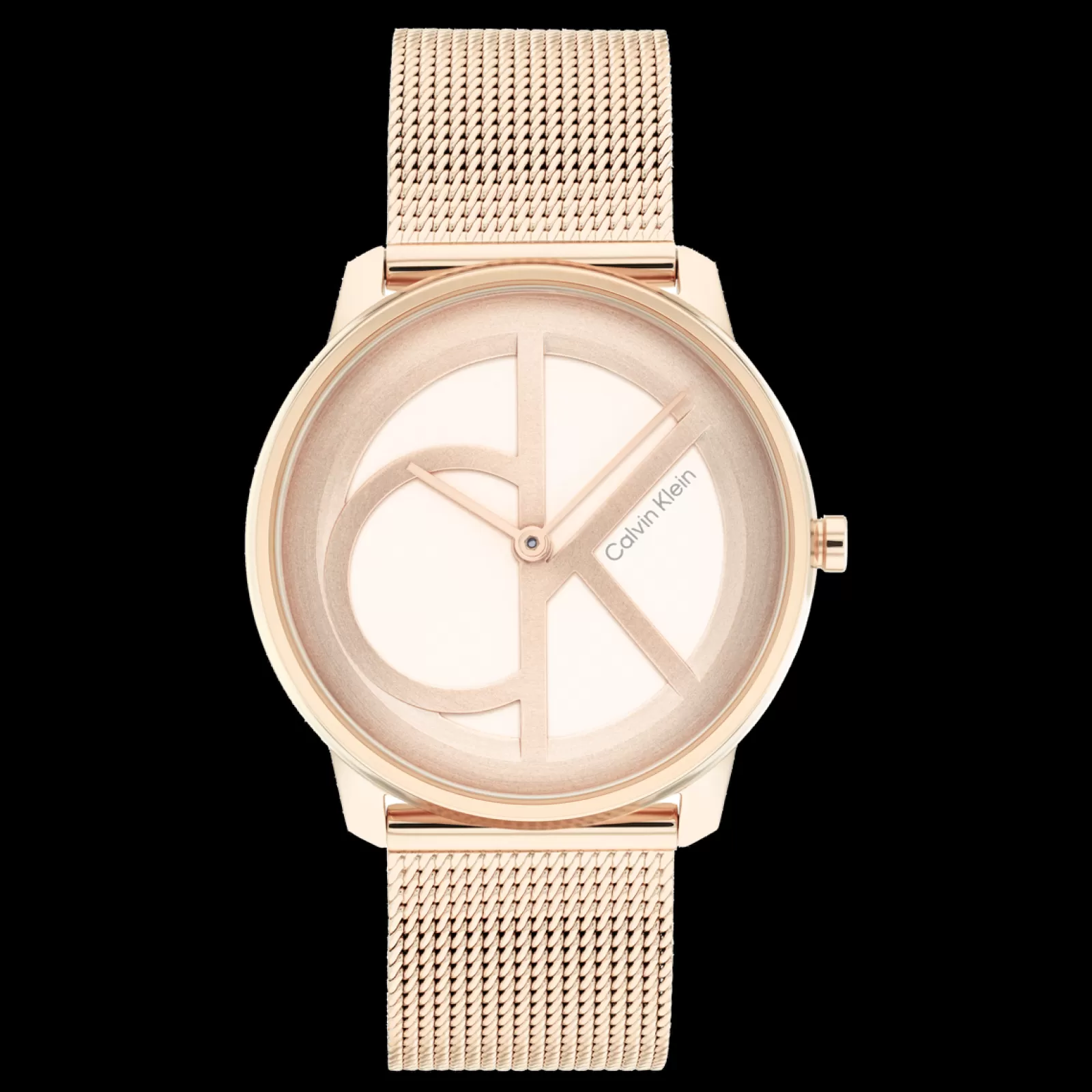 Dourado Rosa Em Malha Milanesa-Calvin Klein Watches Flash Sale