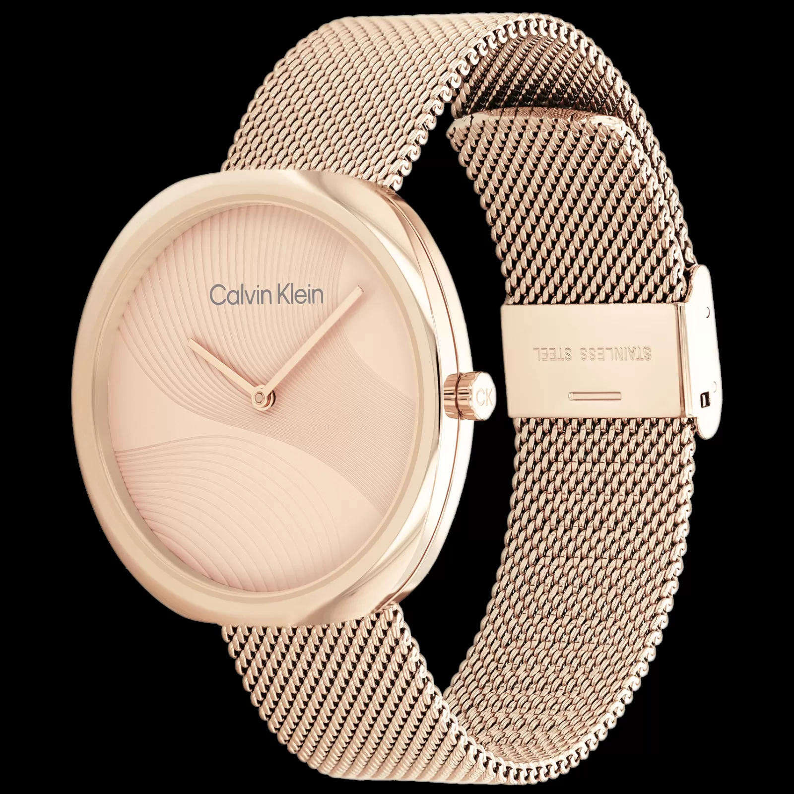 Dourado Rosa Em Malha Milanesa-Calvin Klein Watches Store
