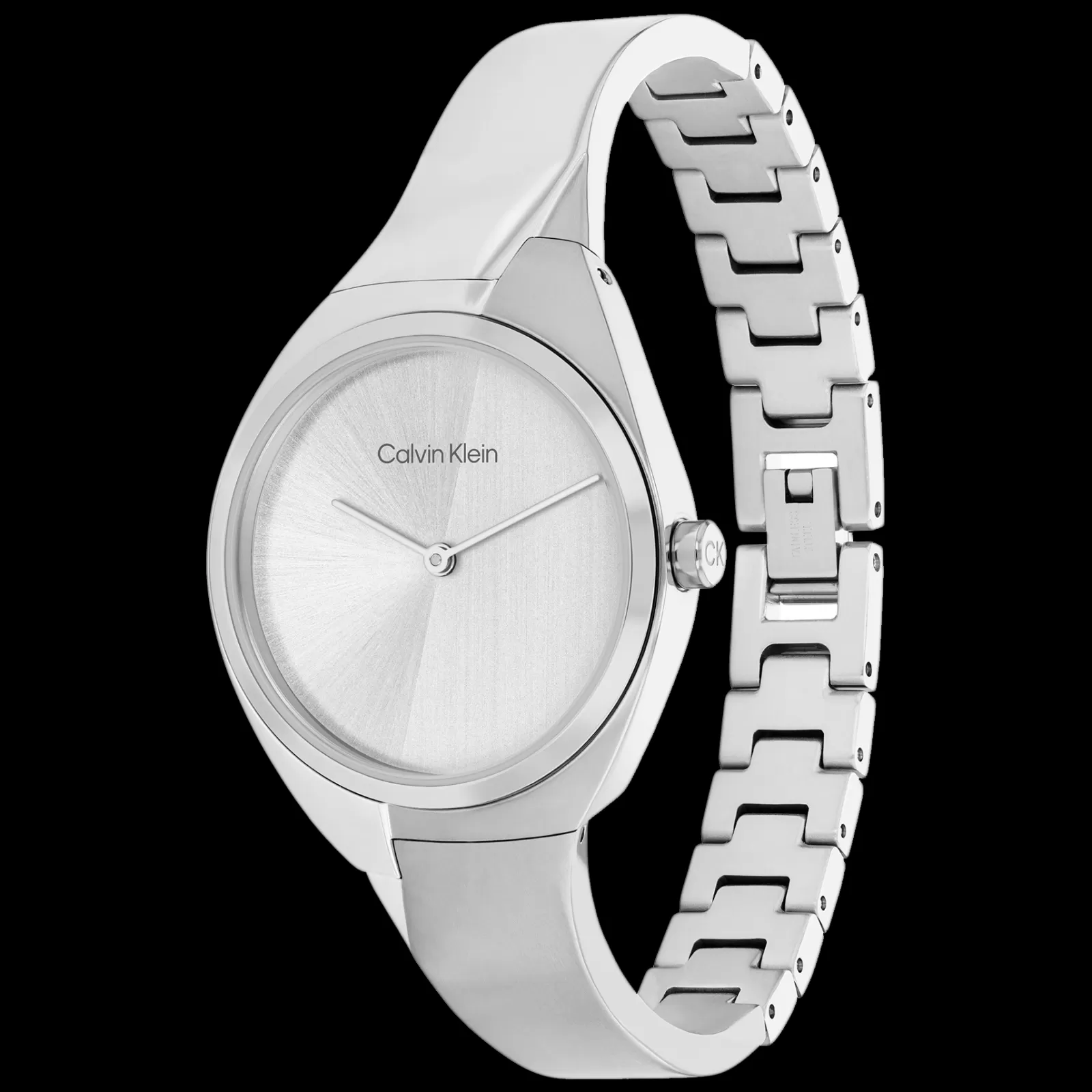 Prateado E Aco Escovado-Calvin Klein Watches Cheap