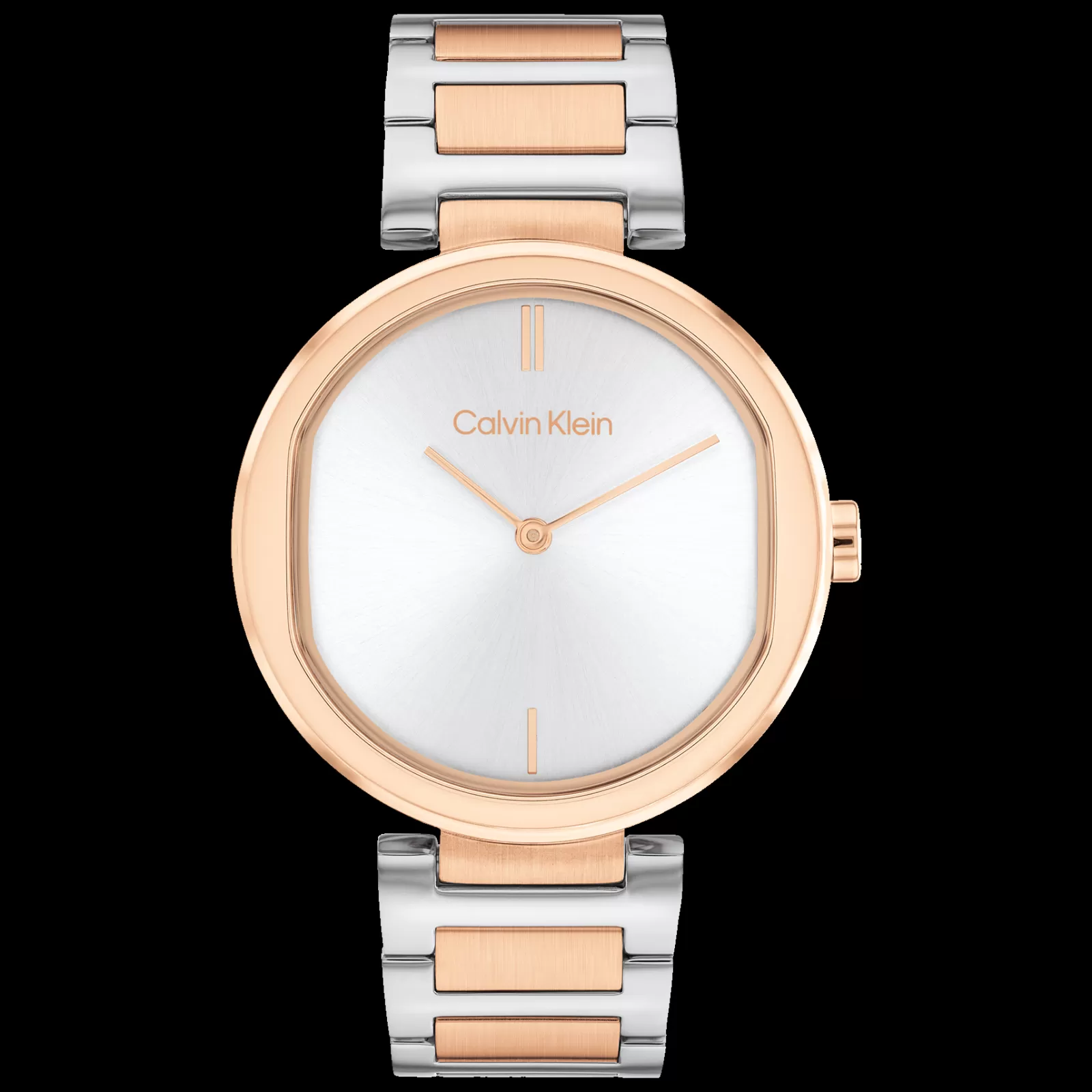 Prateado E Dourado Rosa Em Aco-Calvin Klein Watches Sale