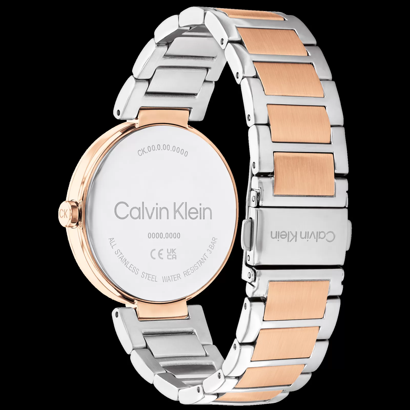 Prateado E Dourado Rosa Em Aco-Calvin Klein Watches Sale
