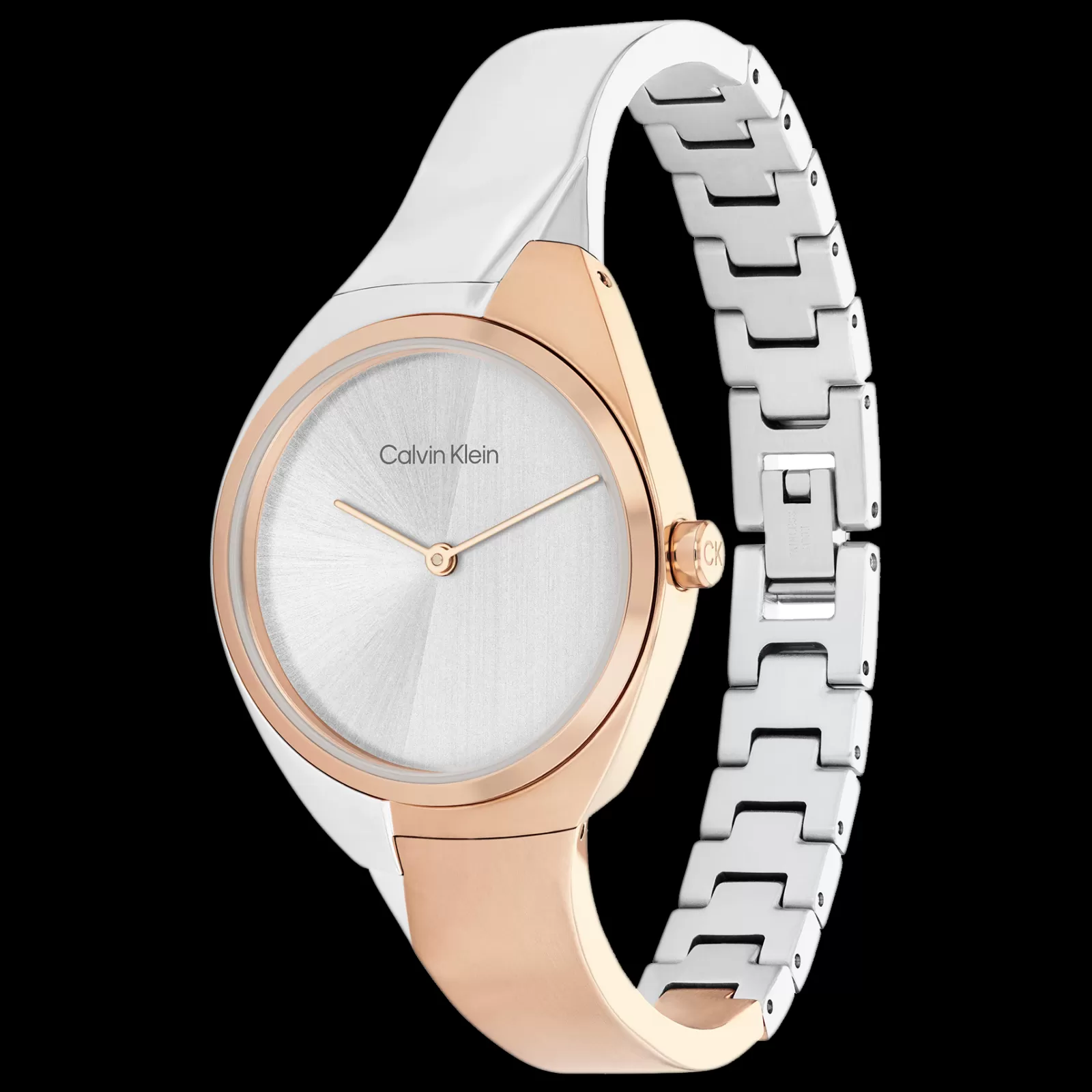 Prateado E Dourado Rosa Escovado-Calvin Klein Watches Sale