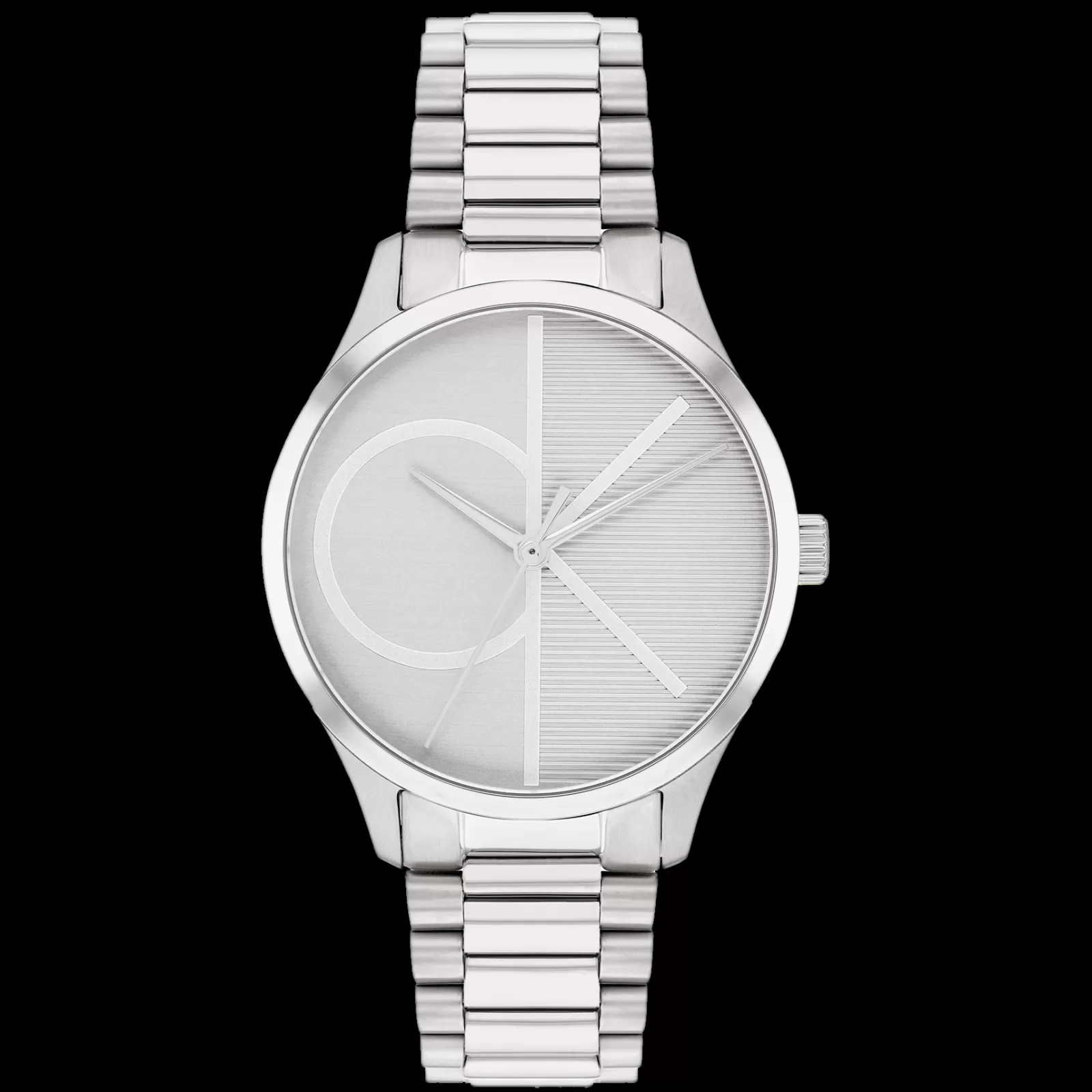 Prateado Em Aco-Calvin Klein Watches Fashion