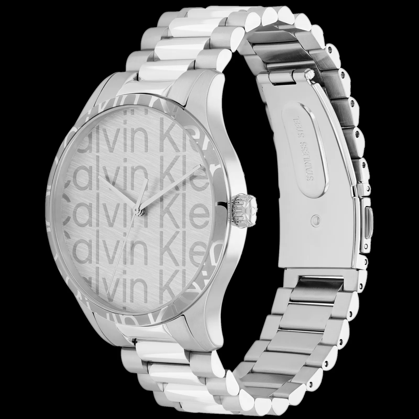 Prateado Em Aco-Calvin Klein Watches Shop