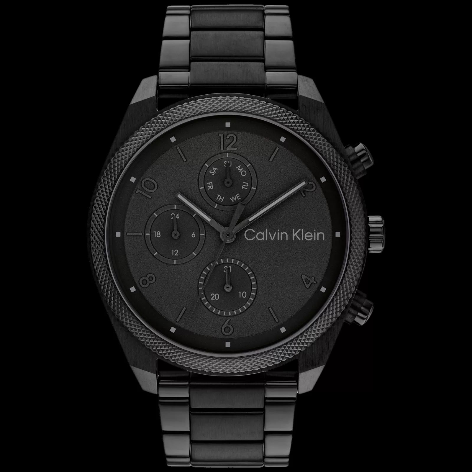 Preto Em Aco-Calvin Klein Watches Outlet