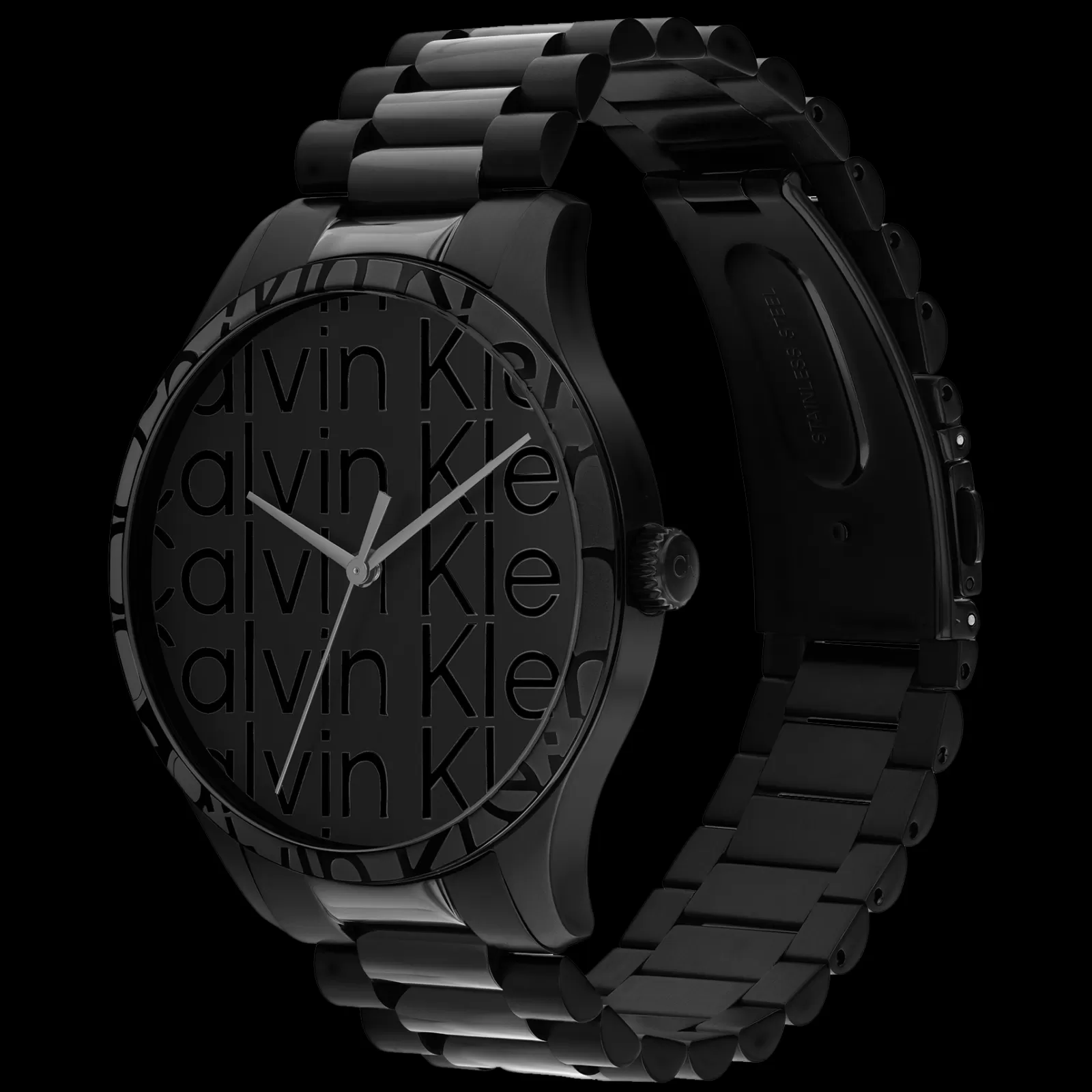 Preto Em Aco-Calvin Klein Watches Best Sale