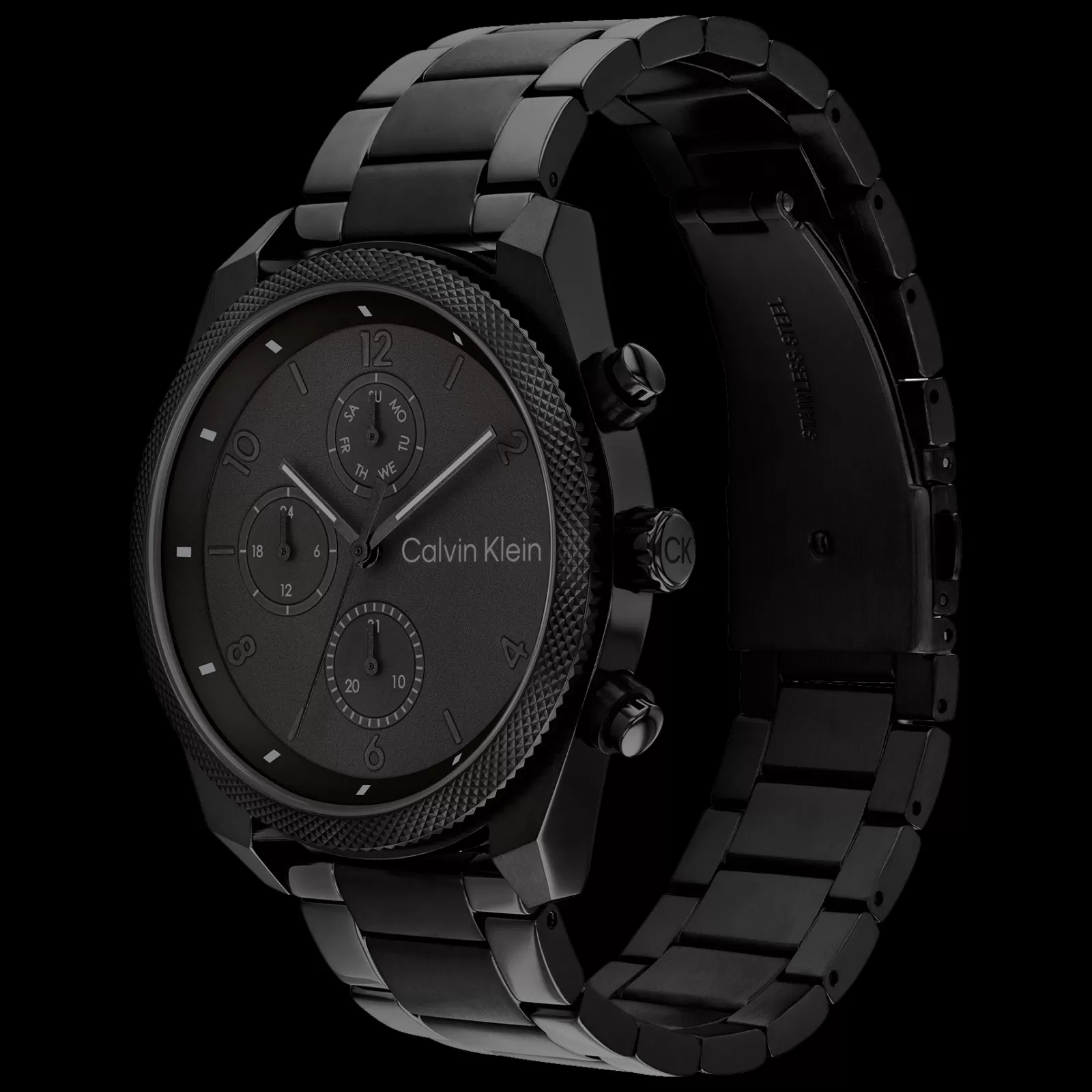 Preto Em Aco-Calvin Klein Watches Outlet
