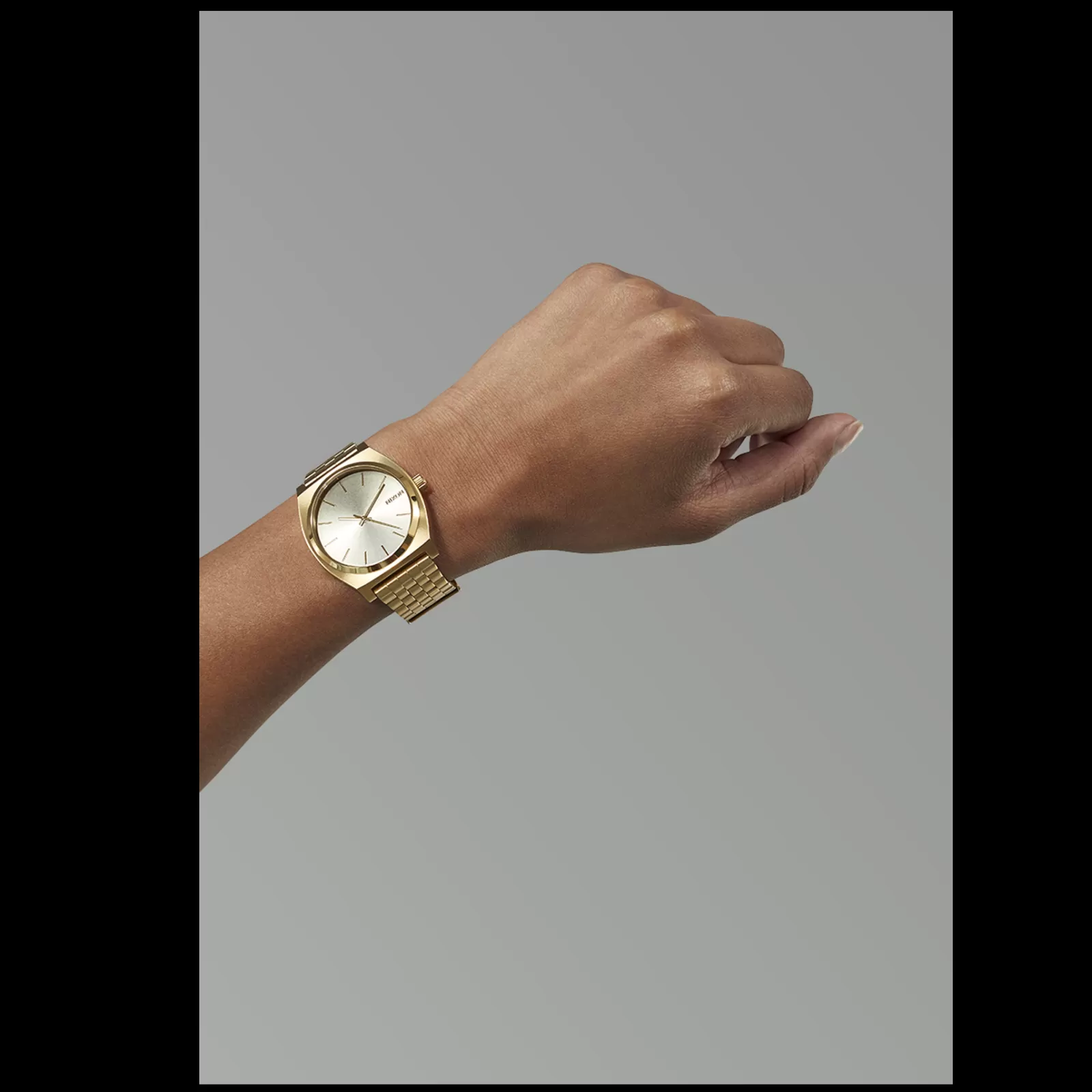 Time Teller Light Gold/Vintage White-Nixon New